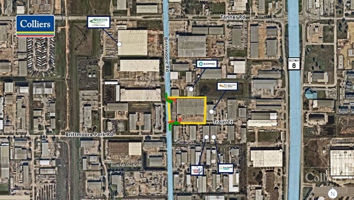 Industrial space for Rent at 10850 Train Ct in Houston