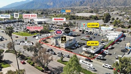 Retail space for Rent at 857 West Route 66 in Glendora