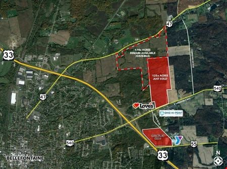 VacantLand space for Sale at US-33 & SR-540 in Bellefontaine