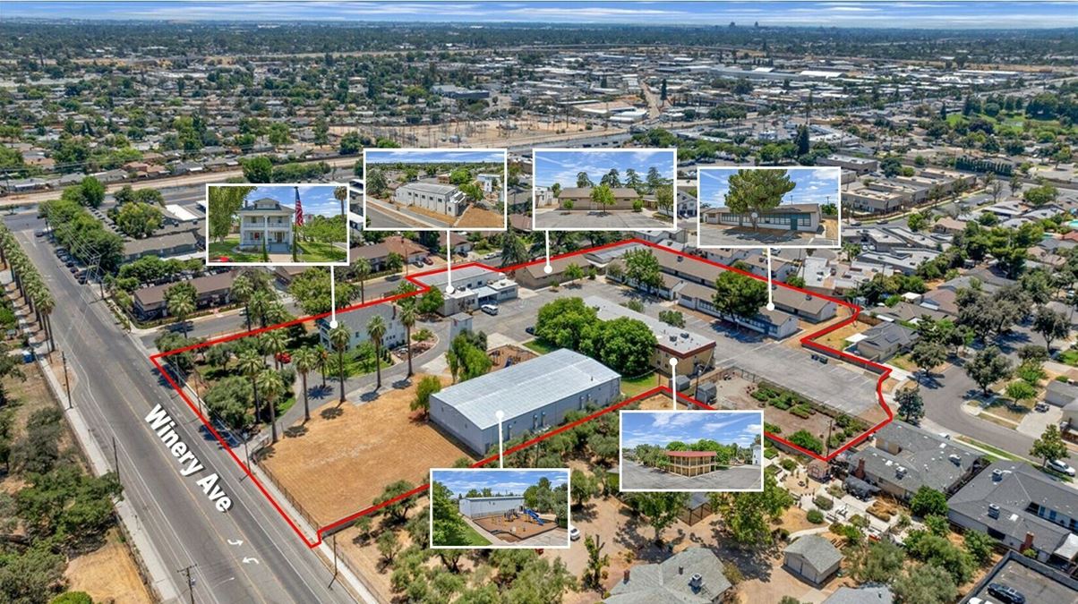 (9) Special Purpose Buildings on ±4.07 Acres in Fresno, CA