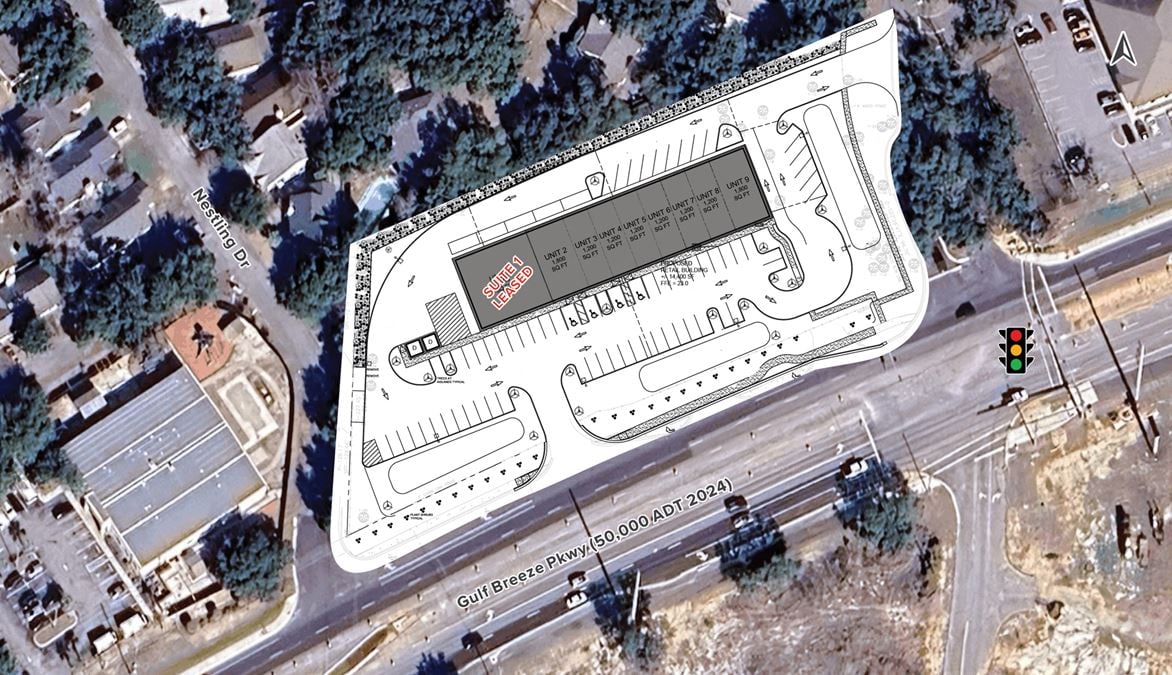 New Development Strip Center - Gulf Breeze