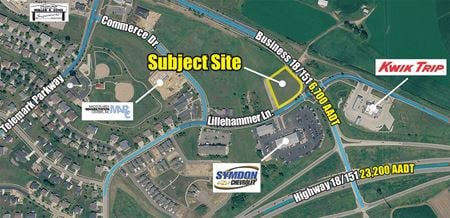 Retail space for Rent at 18 Lillehammer Lane in Mount Horeb