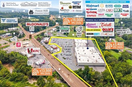Retail space for Sale at 903-915 W Union Street in Morganton
