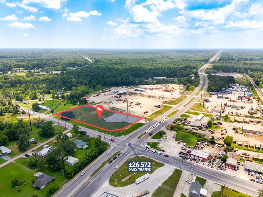 Stabilized Yard Lease, Up to 3 Acres on Airline Hwy