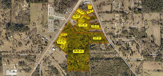 Hwy 59 & King's Hwy Approx. 52.5 Acres