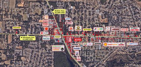 Retail space for Rent at 5998 Mobile Hwy  in Pensacola
