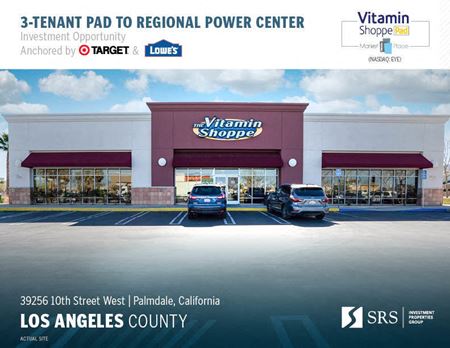 Palmdale, CA - Vitamin Shoppe Pad - Palmdale
