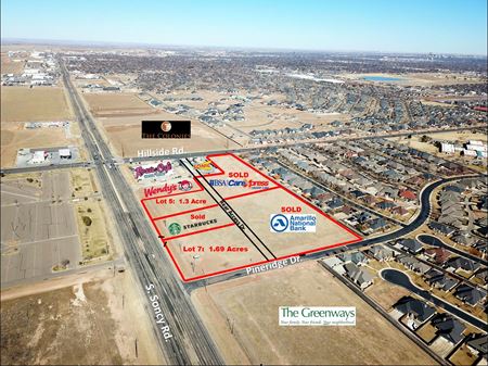 Photo of commercial space at SE Corner of Soncy & Hillside in Amarillo