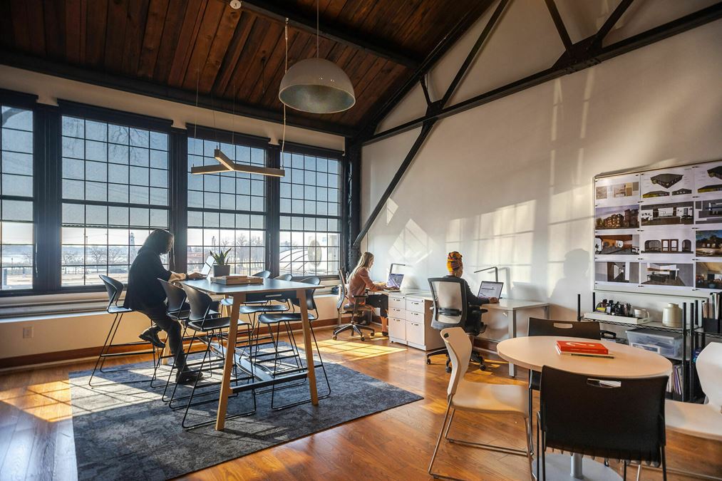Unique Office Loft Space in the Heart of Detroit's East Riverfront