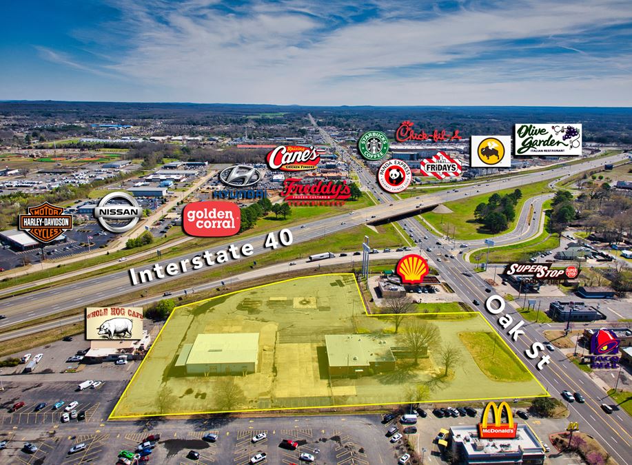 Commercial Lot for Ground Lease or BTS in Conway, AR