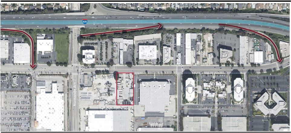 VacantLand space for Rent at 1206-1208 W 190th St in Torrance