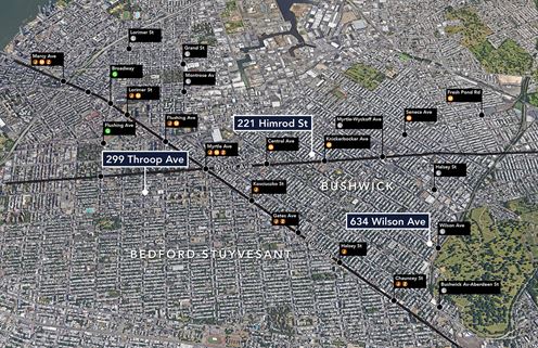 Lender REO Sale: 3 Brooklyn Multifamily Buildings