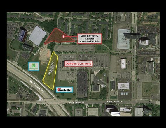 VacantLand space for Sale at Oakland Commons - Vacant Land in Southfield