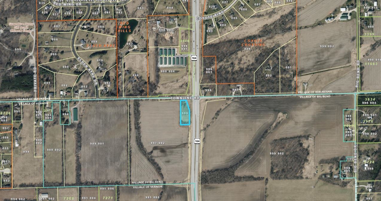 +/- 1.26 Acres on Hwy 164