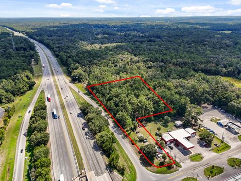 Prime Commercial Highway Land in Historic Micanopy