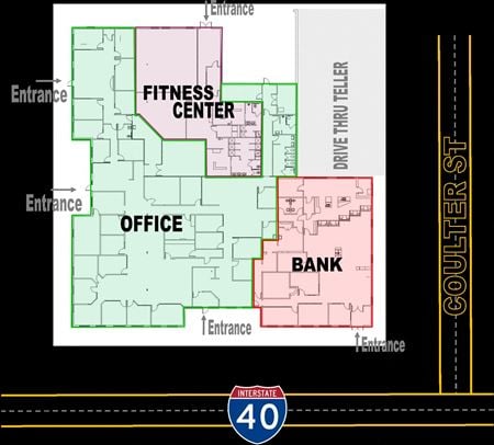 Retail space for Rent at 7205 I-40 West in Amarillo