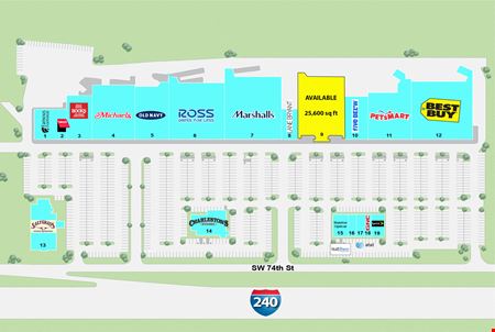 Retail space for Rent at 1401 SW 74th St in Oklahoma City