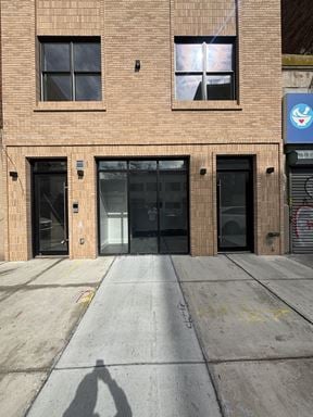 500 SF | 97 Seigel Street | Newly Constructed Retail Space with Glass Frontage for Lease