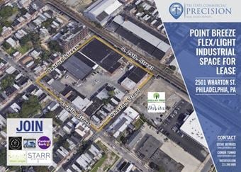 Industrial/Flex Spaces Available in Point Breeze
