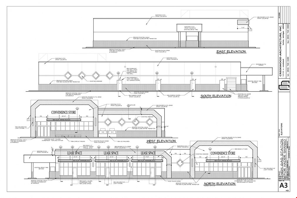 Gas Station & Strip Center