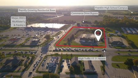 Retail space for Rent at US 31 S & Commerce Drive in Franklin