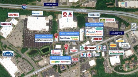 Retail space for Rent at 1022 S Main St in Kernersville