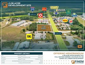 ±1.38 Acre Development Site