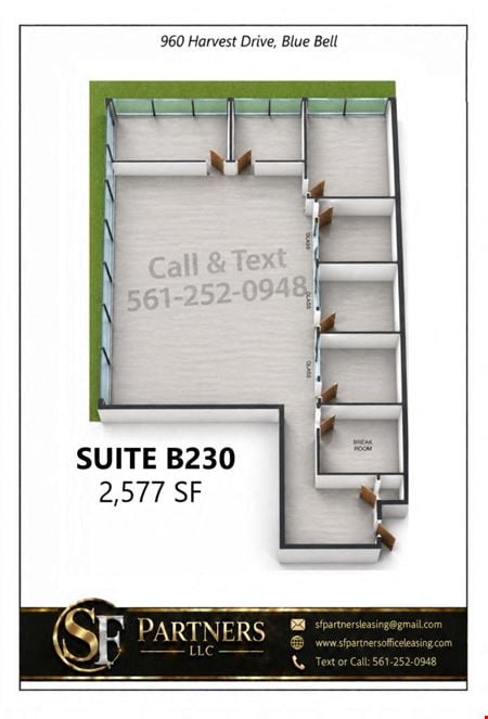 Office space for Rent at 960 Harvest Drive in Blue Bell