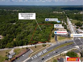 5.09 Acres Zoned B-2 in the City of Belleview
