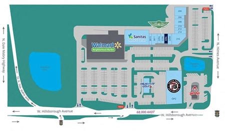 Retail space for Rent at 3611 W. Hillsborough Avenue in Tampa