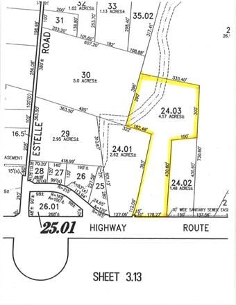 VacantLand space for Sale at 6249 US Highway 9  in Howell