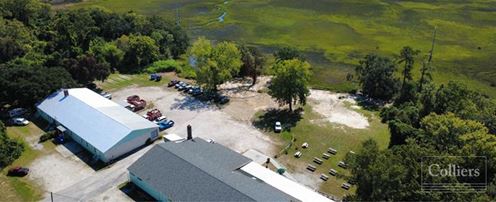 ±1,000-±4,000 SF Flex Space With Laydown Yard on The Ashley River