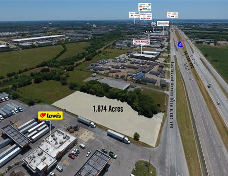 1.874 Acres on I-30 Service Road - Rockwall