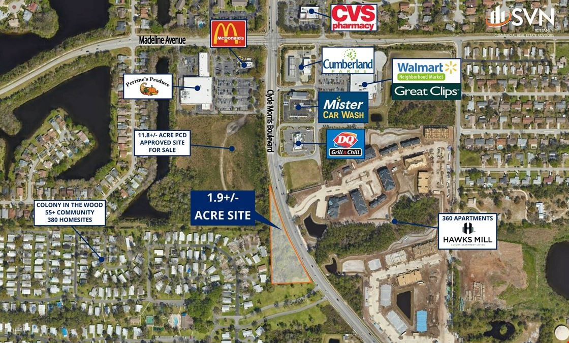 1.9+/- Acre Commercial Site