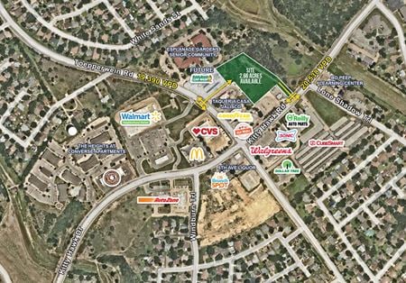 VacantLand space for Sale at NEQ of Kitty Hawk and Topperwein Road in Converse