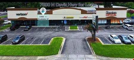 Retail space for Rent at 7000 N Davis Hwy in Pensacola