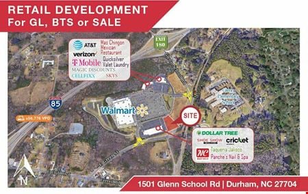 VacantLand space for Sale at 1501 Glenn School Rd in Durham