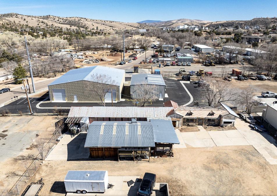 Half an Acre and Industrial Builings For Sale in Prescott, AZ