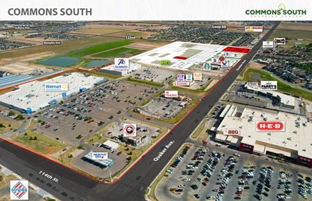 VacantLand space for Rent at 11705 Quaker Avenue in Lubbock