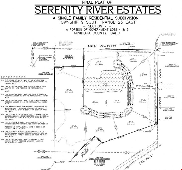 Serenity River Estates Development