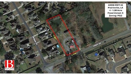 VacantLand space for Sale at 40238 Louisiana 42 in Prairieville