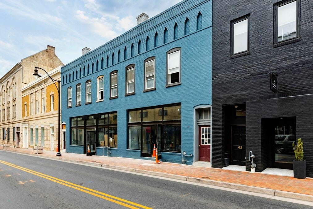 TWO RENOVATED LEASE SPACES IN HISTORIC DOWNTOWN HARRISONBURG