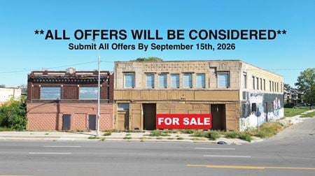 Retail space for Sale at 8422-8434 Grand River Ave in Detroit