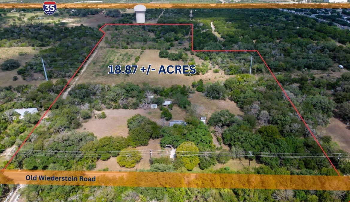 18.87 Acres in Schertz