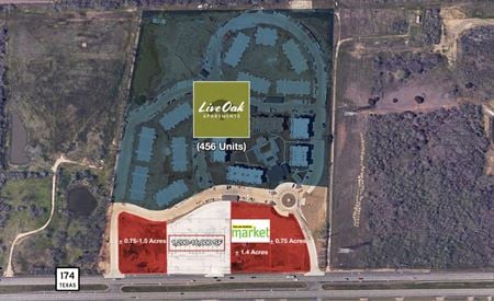 Retail space for Rent at Highway 174 in Cleburne