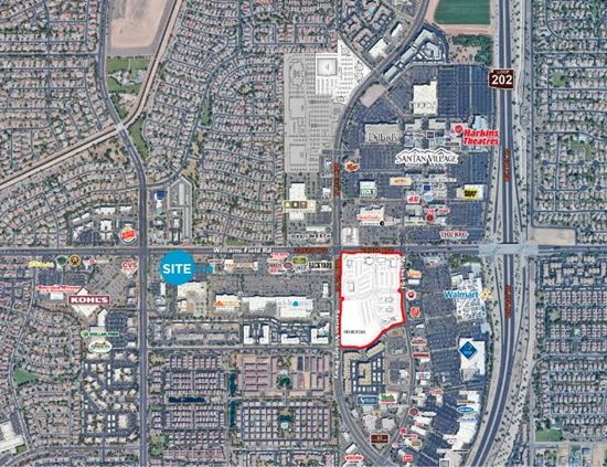 SWC E Williams Field & San Tan Pavilions Pkwy Rd