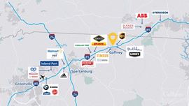 ±134 Acres Industrial Development Land in Cherokee County