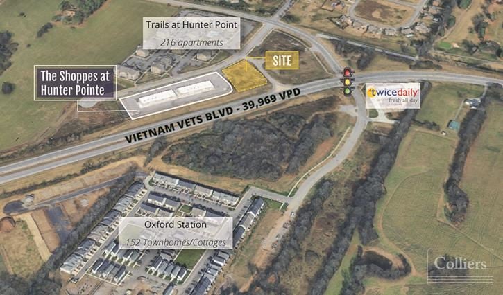 +/- 4,730 SF Retail For Lease Next To Dunkin'