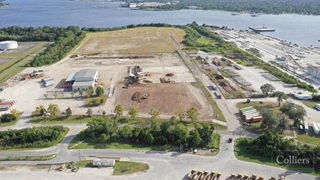24± Usable Acres | Drop Yard or BTS Truck Terminal with Office and Warehouse - Jacksonville