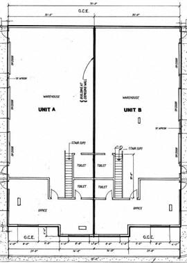 7,084 SF warehouse condo w/ secure parking/yard